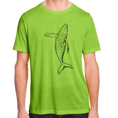 Humpback Whale | Playful And The Whales Adult ChromaSoft Performance T-Shirt