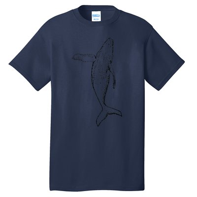 Humpback Whale | Playful And The Whales Tall T-Shirt