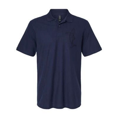 Humpback Whale | Playful And The Whales Softstyle Adult Sport Polo