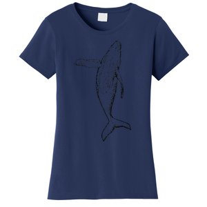 Humpback Whale | Playful And The Whales Women's T-Shirt