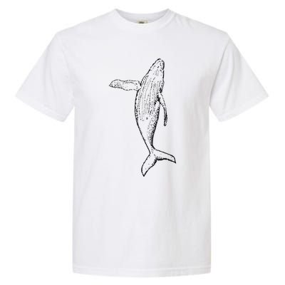 Humpback Whale | Playful And The Whales Garment-Dyed Heavyweight T-Shirt