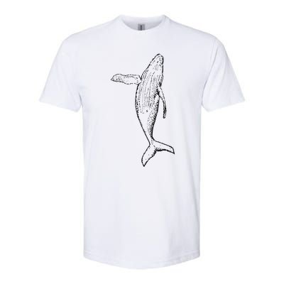 Humpback Whale | Playful And The Whales Softstyle CVC T-Shirt