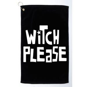 Halloween Witch Please Abh057 Gift Platinum Collection Golf Towel