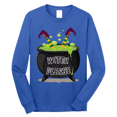 Halloween Witch Please Gift Long Sleeve Shirt