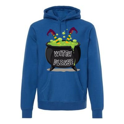 Halloween Witch Please Gift Premium Hoodie