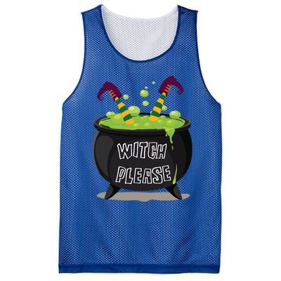 Halloween Witch Please Gift Mesh Reversible Basketball Jersey Tank