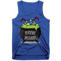 Halloween Witch Please Gift Tank Top