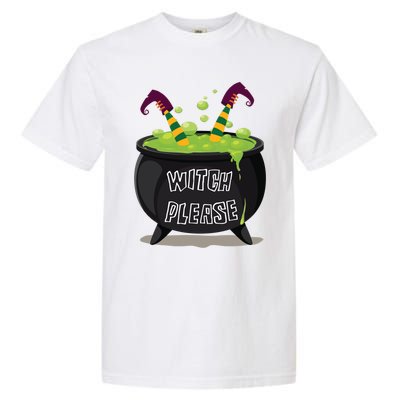 Halloween Witch Please Gift Garment-Dyed Heavyweight T-Shirt