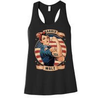 Harris Walz Rosie The Riveter Kamala Harris Tim Walz 2024 Women's Racerback Tank