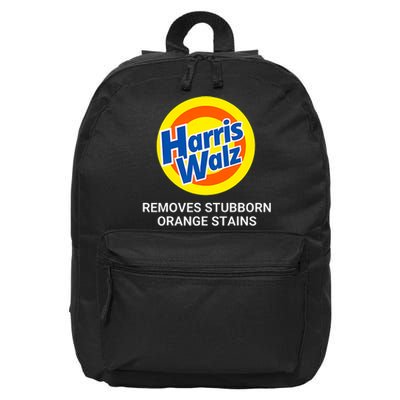 Harris Walz Remove Stubborn Orange Stains Election 2024 16 in Basic Backpack