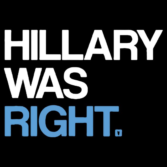 Hillary Was Right Liberal Democrat 7-Panel Snapback Hat