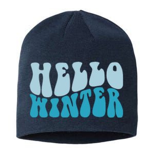 Hello Winter Retro Sustainable Beanie