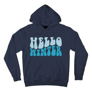 Hello Winter Retro Tall Hoodie