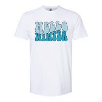 Hello Winter Retro Softstyle CVC T-Shirt