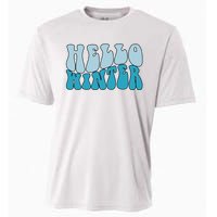 Hello Winter Retro Cooling Performance Crew T-Shirt