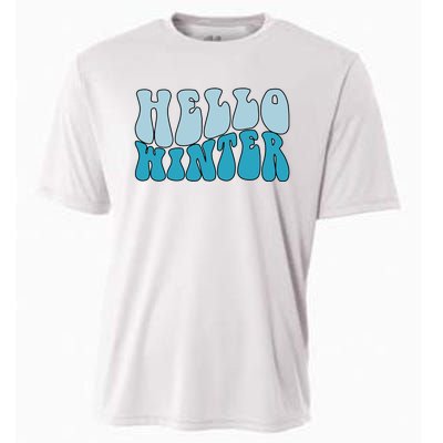 Hello Winter Retro Cooling Performance Crew T-Shirt