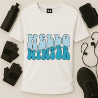 Hello Winter Retro Performance Shirt