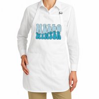 Hello Winter Retro Apron