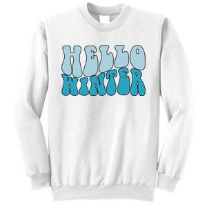 Hello Winter Retro Sweatshirt