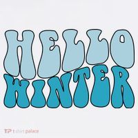 Hello Winter Retro 11oz C Handle Ceramic Mug