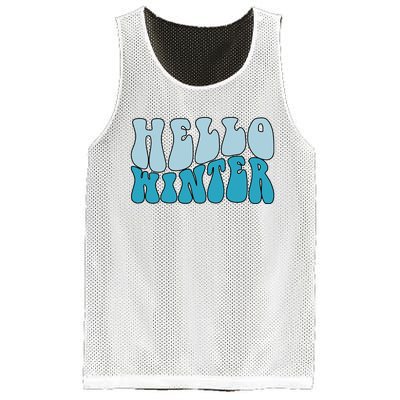 Hello Winter Retro Mesh Reversible Basketball Jersey Tank