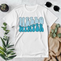 Hello Winter Retro Premium T-Shirt
