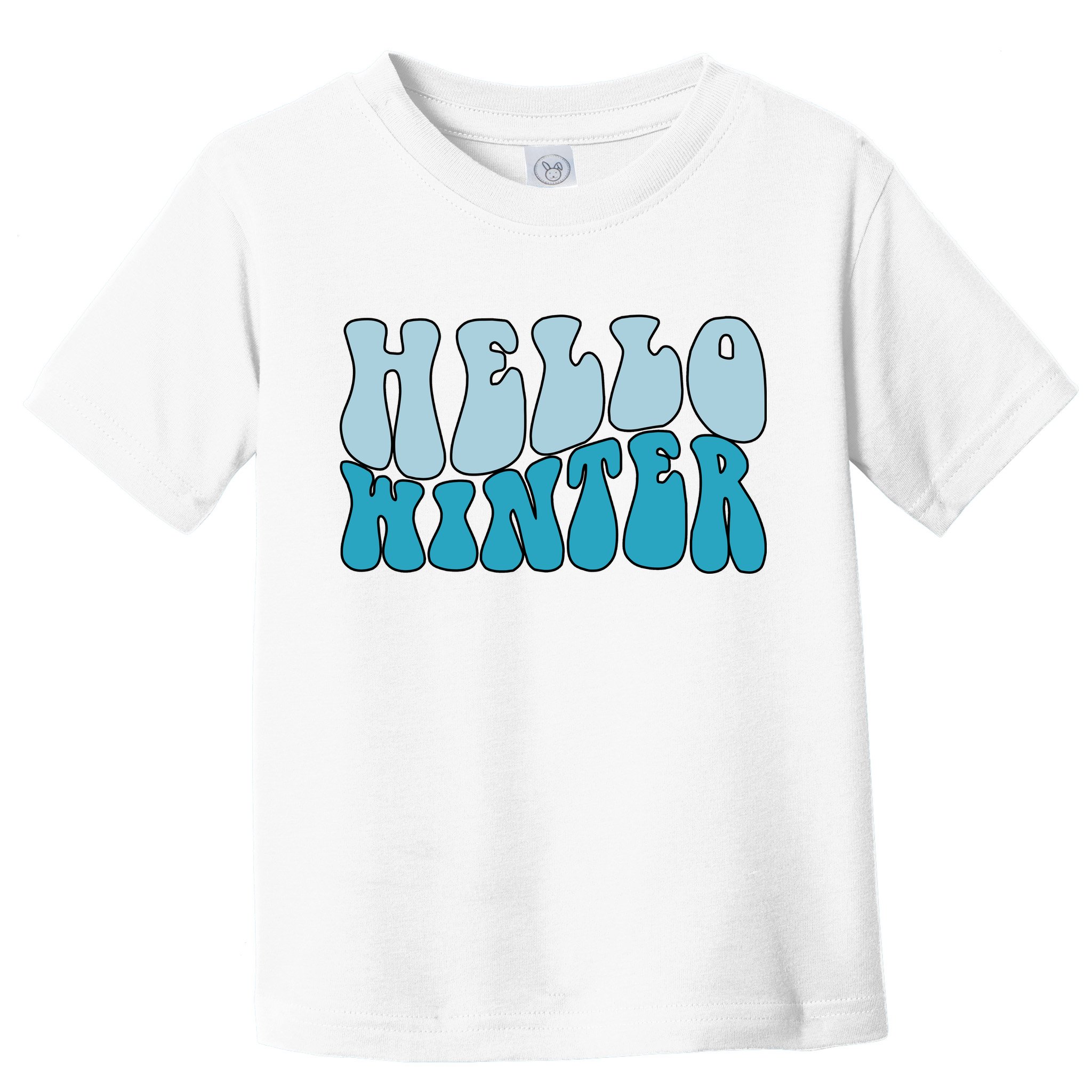 Hello Winter Retro Toddler T-Shirt