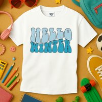 Hello Winter Retro Kids T-Shirt