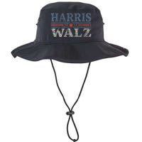 Harris Waltz2024 Retro Stripe Kamala Harris Tim Waltz 24 Legacy Cool Fit Booney Bucket Hat