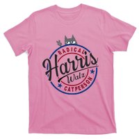 Harris Walz Radical Cat Lady Person Election Kamala Walz T-Shirt