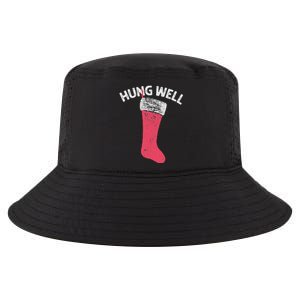 Hung Well Raunchy Christmas Dirty Christmas Party Joke Cool Comfort Performance Bucket Hat