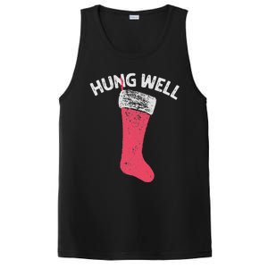 Hung Well Raunchy Christmas Dirty Christmas Party Joke PosiCharge Competitor Tank