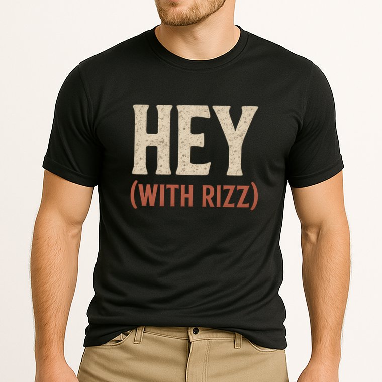 Hey (With Rizz) Performance Shirt
