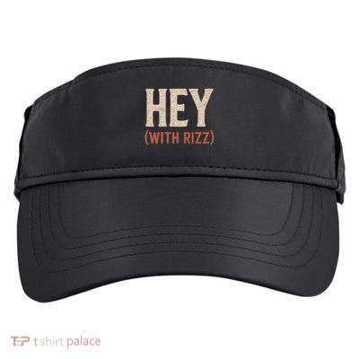 Hey (With Rizz) Adult Drive Performance Visor