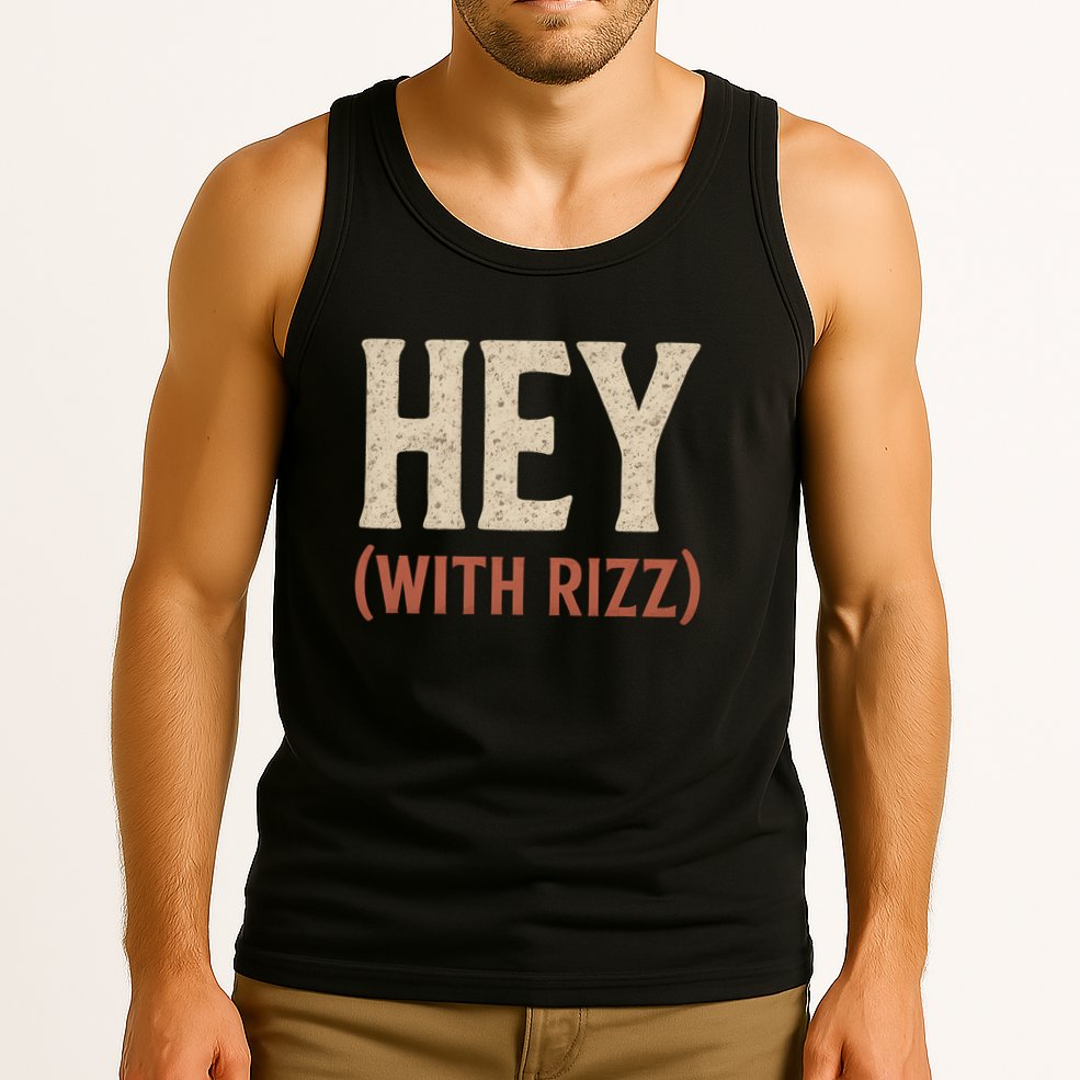 Hey (With Rizz) Tank Top