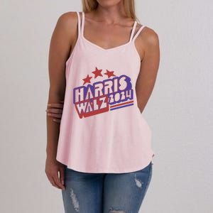 Harris Walz Retro Vibe Kamala Harris Election 2024 Women's Strappy Tank