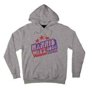 Harris Walz Retro Vibe Kamala Harris Election 2024 Tall Hoodie