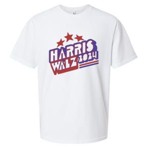 Harris Walz Retro Vibe Kamala Harris Election 2024 Sueded Cloud Jersey T-Shirt