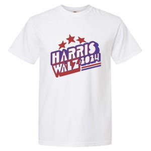 Harris Walz Retro Vibe Kamala Harris Election 2024 Garment-Dyed Heavyweight T-Shirt