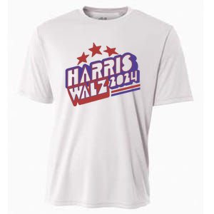 Harris Walz Retro Vibe Kamala Harris Election 2024 Cooling Performance Crew T-Shirt