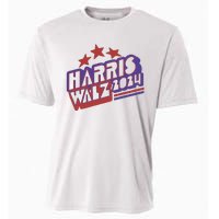 Harris Walz Retro Vibe Kamala Harris Election 2024 Cooling Performance Crew T-Shirt