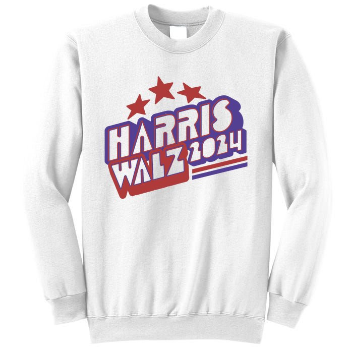 Harris Walz Retro Vibe Kamala Harris Election 2024 Sweatshirt