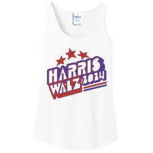 Harris Walz Retro Vibe Kamala Harris Election 2024 Ladies Essential Tank