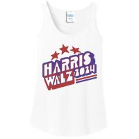 Harris Walz Retro Vibe Kamala Harris Election 2024 Ladies Essential Tank