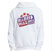 Harris Walz Retro Vibe Kamala Harris Election 2024 Urban Pullover Hoodie