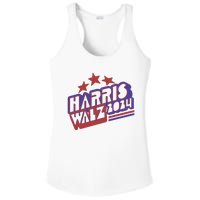 Harris Walz Retro Vibe Kamala Harris Election 2024 Ladies PosiCharge Competitor Racerback Tank