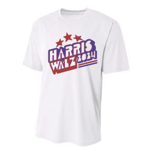 Harris Walz Retro Vibe Kamala Harris Election 2024 Performance Sprint T-Shirt