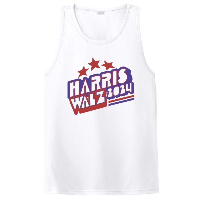 Harris Walz Retro Vibe Kamala Harris Election 2024 PosiCharge Competitor Tank