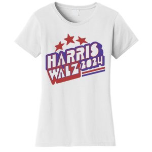 Harris Walz Retro Vibe Kamala Harris Election 2024 Women's T-Shirt