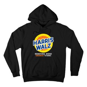 Harris Walz Removing Weird Orange Stains Hoodie